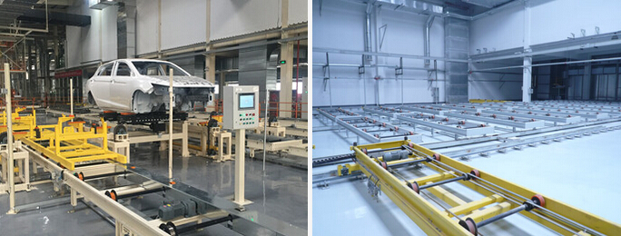 Belt Drive Skid Conveyor