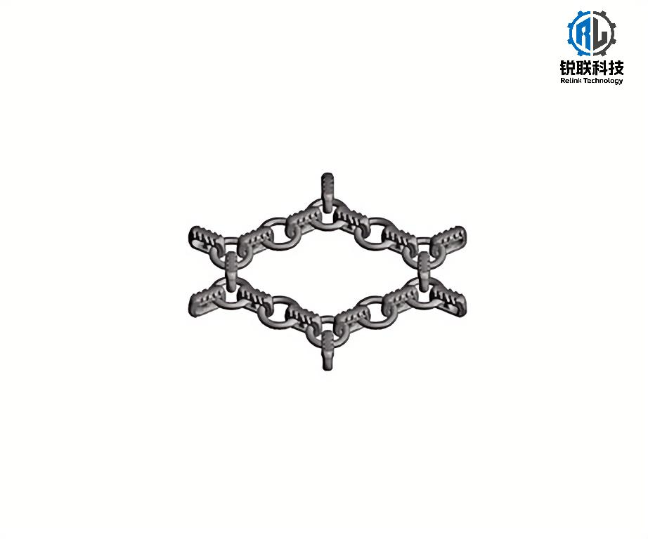 10×10 Decagonal Mesh for Tyre Protection Chains