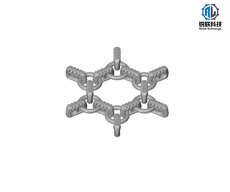 6×6 Hexagonal Mesh for Tyre Protection Chains
