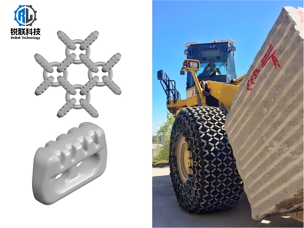 X20 Granite Quarry Tyre Protection Chains