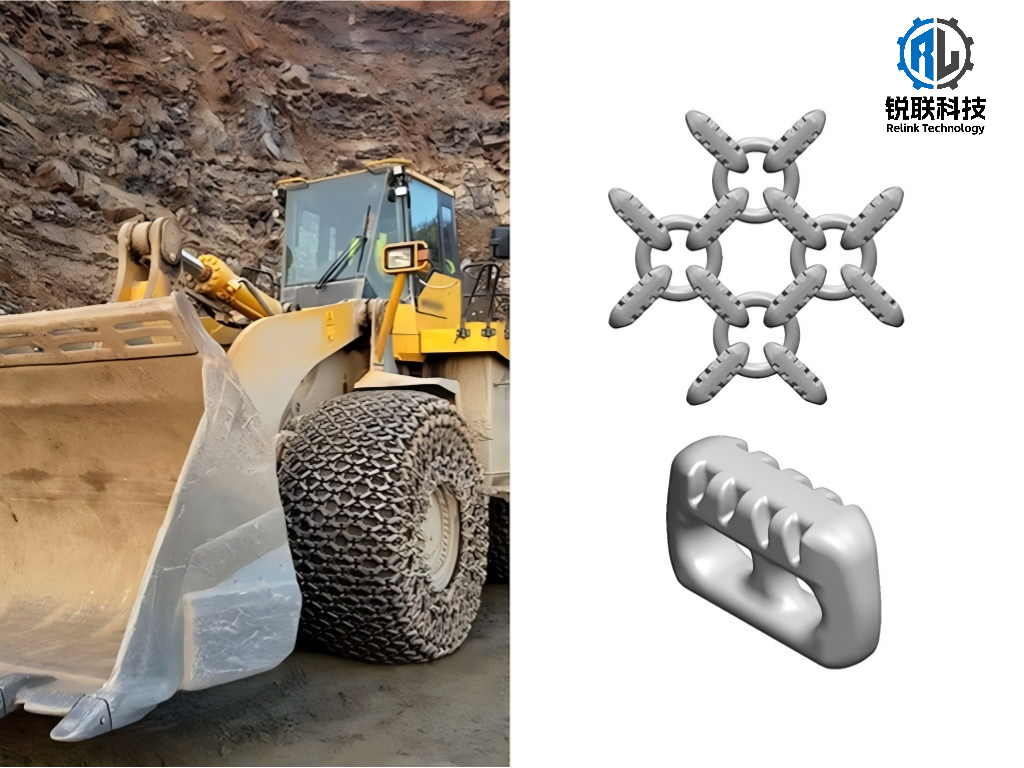 X18 Granite and Marble Quarry Tyre Protection Chains
