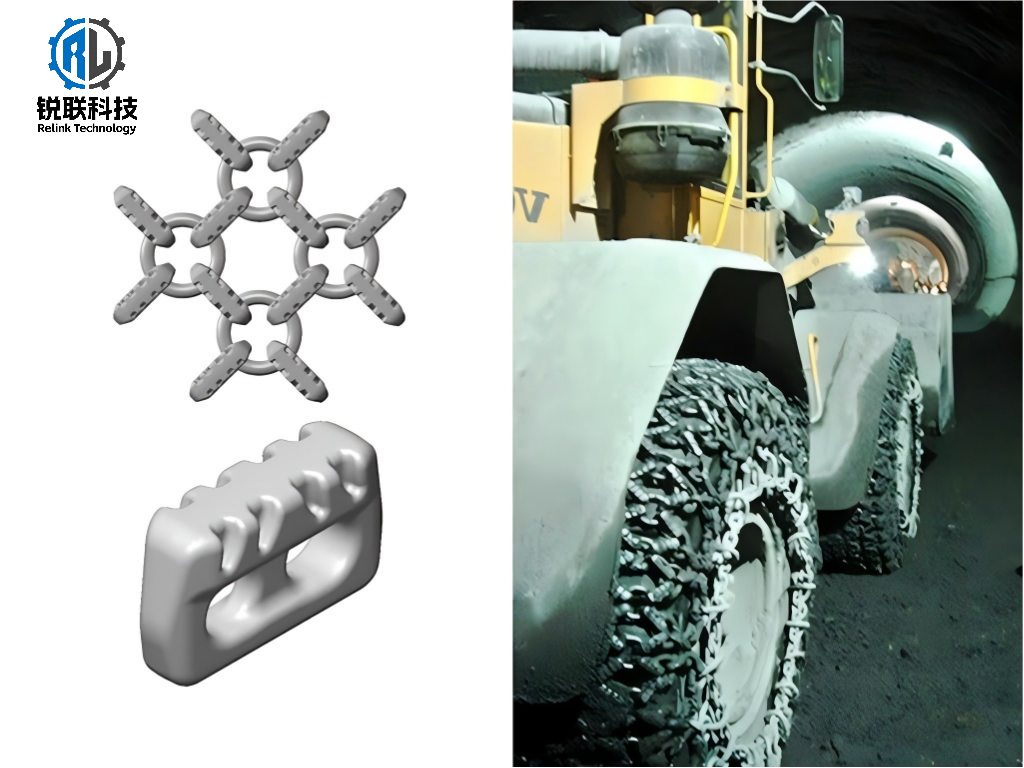 X14 Quarry and Construction Tyre Protection Chains